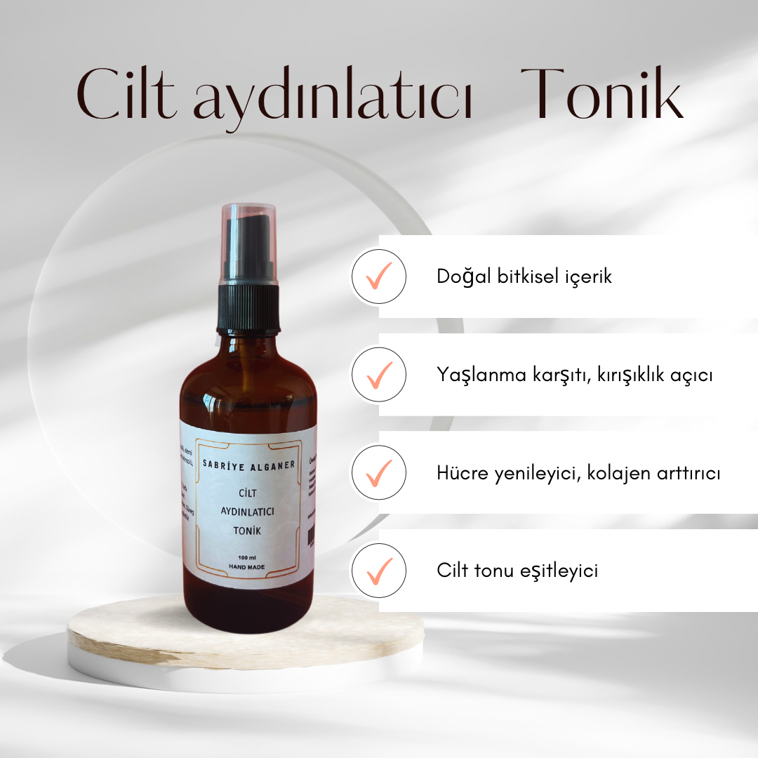 Cilt Aydınlatıcı Tonik 100 ml