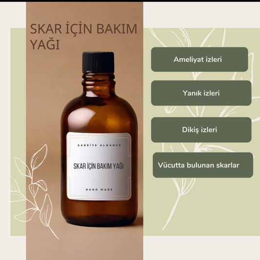 Pürüzsüz cilt için bakım yağı 20 ml