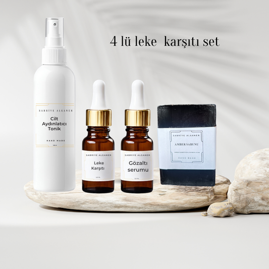 Lifsiz Amber sabunlu leke karşıtı 4lü set